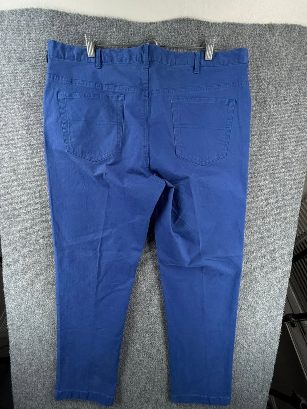NWT Peter Christian 38x30 Vibrant Blue Chino Pants Cotton Spandex MT33 Men
